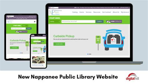 New Nappanee Public Library Website - Digital Hill Multimedia, Inc.