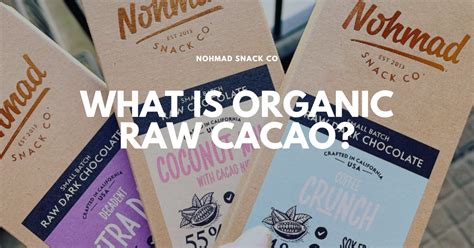 What is Organic Raw Cacao? | Nohmad Snack Co