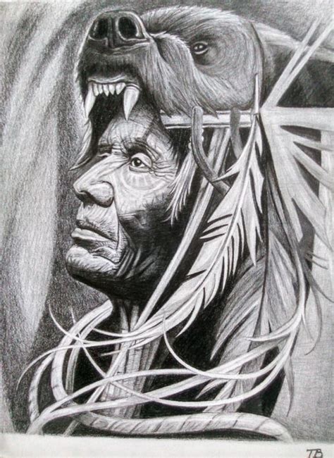 Native American Couple Art