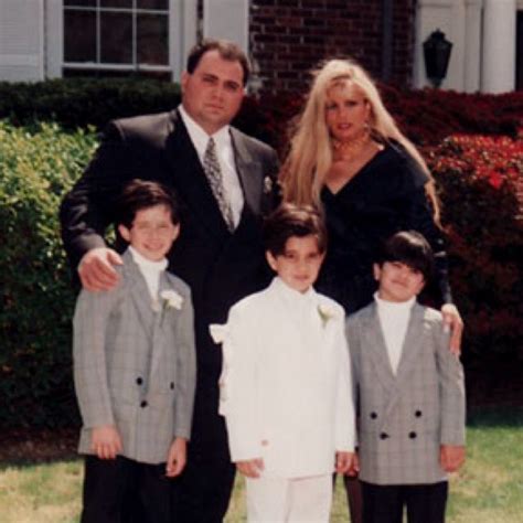 One of their last family pic's together, Victoria Gotti & hub Carmine Agnello with boys Real ...