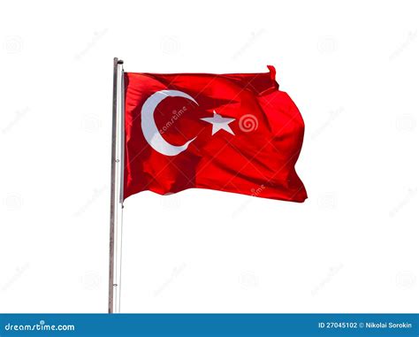 Turkey Flag Stock Photography - Image: 27045102