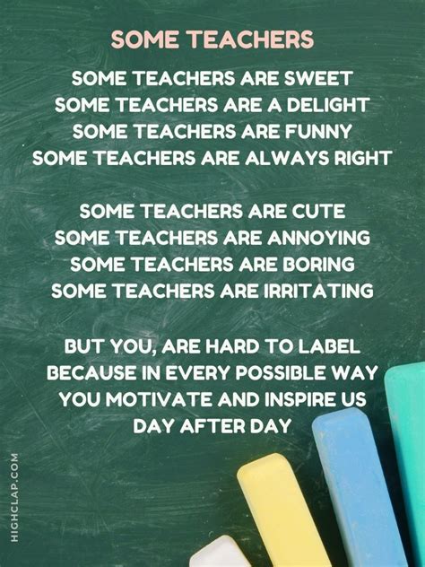 Teacher Appreciation Poems For Teachers That Will Make Them Cry – NBKomputer