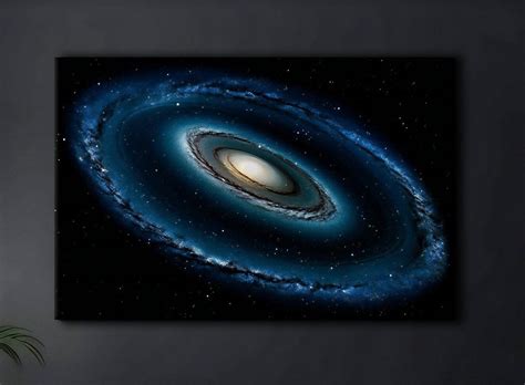 Milky Way Galaxy Photography, Astrophotography Canvas Print, Universe ...