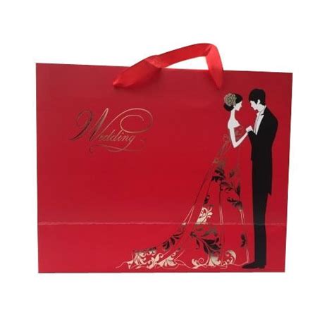 Red Wedding Gift Bag, Rs 150 /piece Srivari Paper Products | ID: 13950839130