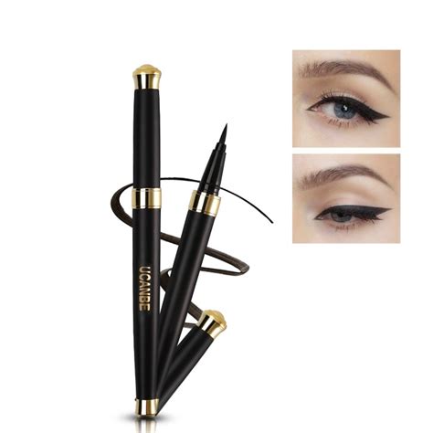 UCANBE Eyeliner Makeup Natural Black Liquid Eyeliner Pen Eyes Cosmetic ...