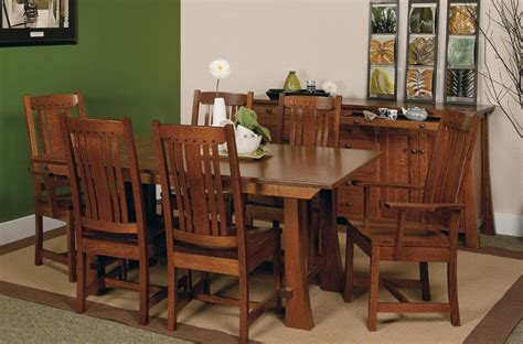 Harding Craftsman Style Dining Set - Countryside Amish Furniture