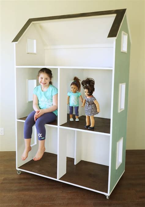 Ana White | Three Story American Girl or 18" Dollhouse - DIY Projects