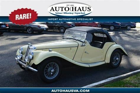 1954 MG TF ROADSTER - CLASSIC MG CONVERTIBLE IN GOOD CONDITION! for ...