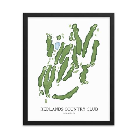 Redlands Country Club - Golf Course Print