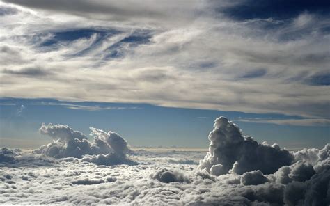 Above White Clouds Wallpaper [1920x1200]