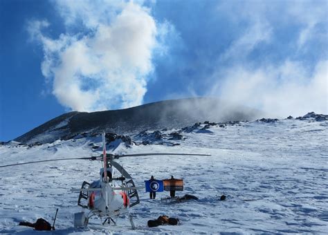 Mount Erebus Eruption