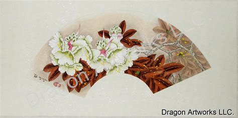 Chinese Brush Painting of Flowers