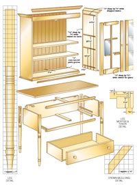 DIY Woodworking: Shaker Furniture Project Plans - NELMA