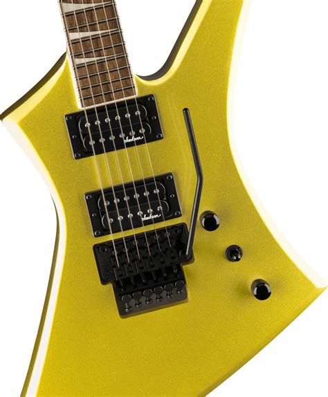 Jackson X SERIES KEX Electric Guitar in Lime Green Metallic - Andertons Music Co.