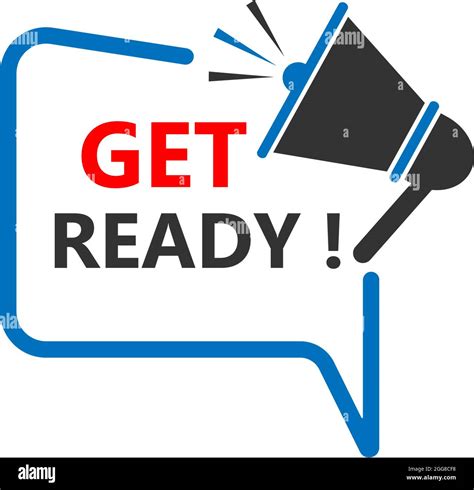 Get ready icon design template vector illustration Stock Vector Image & Art - Alamy