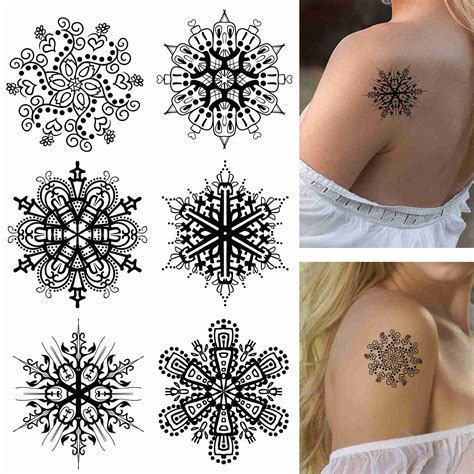 Share 72+ snowflake tattoo design latest - in.coedo.com.vn