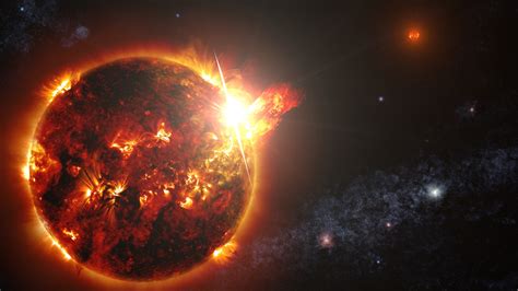 space, Sun, Glowing, Flares Wallpapers HD / Desktop and Mobile Backgrounds