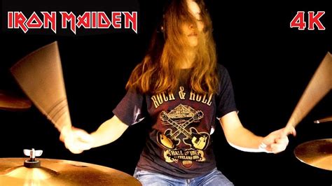 Hallowed Be Thy Name (Iron Maiden); drum cover by Sina - YouTube | Drum cover, Drums, Iron maiden