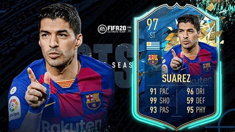 FIFA 20: LUIS SUAREZ 97 TOTSSF PLAYER REVIEW I FIFA 20 ULTIMATE TEAM - YouTube