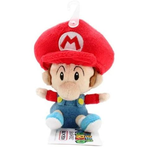 5" Official Baby Mario Soft Stuffed Plush Super Mario Plush Series ...