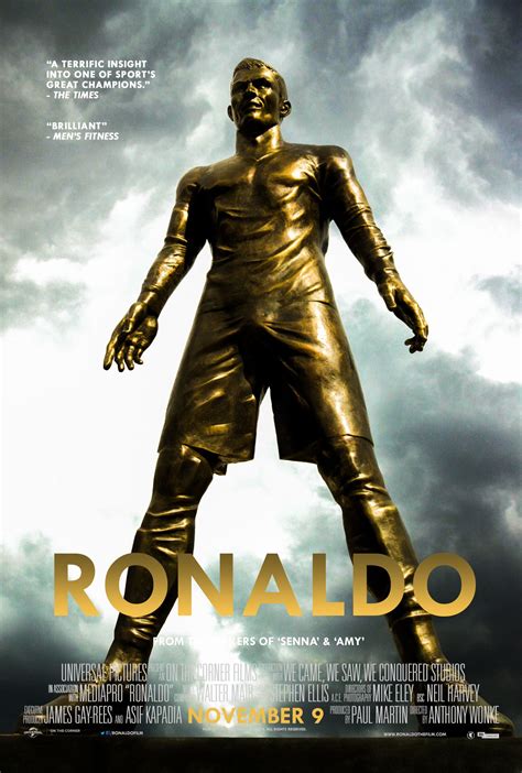 Ronaldo Movie Poster - PosterSpy | Movie posters, Documentary poster, Ronaldo