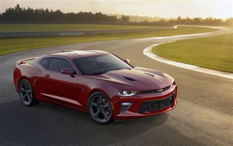 Red Chevrolet Camaro SS 2016 wallpapers