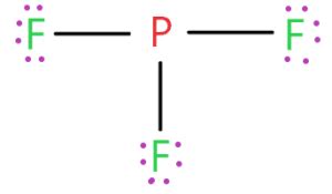 PF3 lewis structure, Molecular geometry, Bond angle, Hybridization