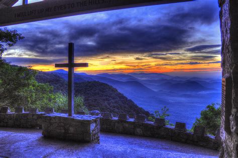 Greenville SC The Cross Pretty Place Chapel Sunrise Landscape Art ...