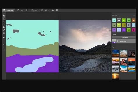 Nvidia's New AI App Turns Your Sketches Into Mesmerizing Landscape Images | Beebom