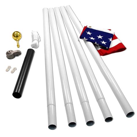 18' Steel In-Ground Pole Kit | Flag World Inc Shopping