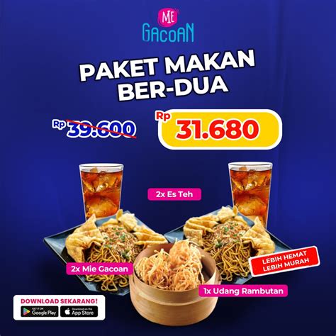 Promo Diskon 20% Paket Makan Berdua di Mie Gacoan Batu