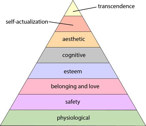 Maslow's hierarchy of needs - Wikipedia