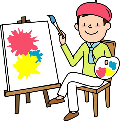 House Painter PNG - JPG - Cartoon Painter Clipart - Digital Download. - Clip Art Library