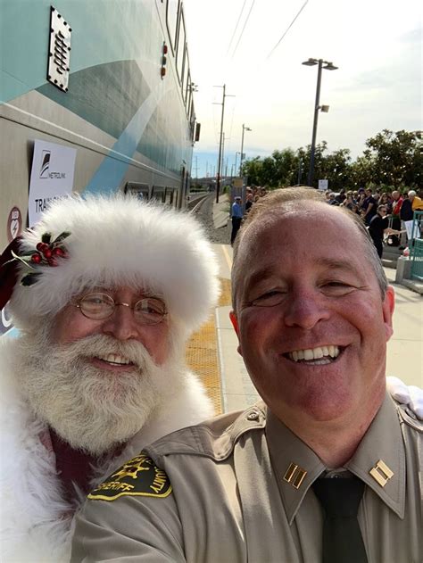 LASD Metrolink Bureau Spreads Holiday Cheer | Los Angeles County ...