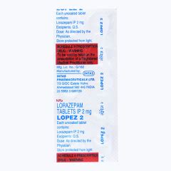 Lopez 2mg Tablet 10'S - Price, Uses, Side Effects, and Substitutes ...