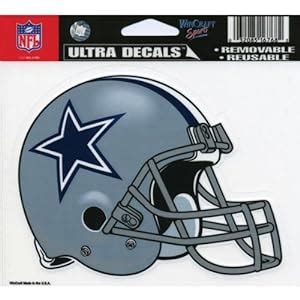 Amazon.com: Dallas Cowboys - Helmet Decal - Grey: Automotive