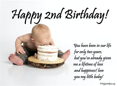 2nd Birthday Quotes - Happy 2nd Birthday Wishes and Messages