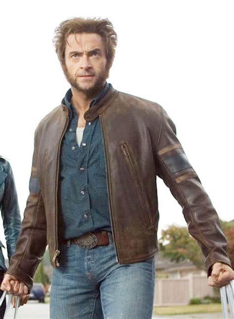 X - Men 3 Wolverine Leather Jacket, MakeYourOwnJeans®