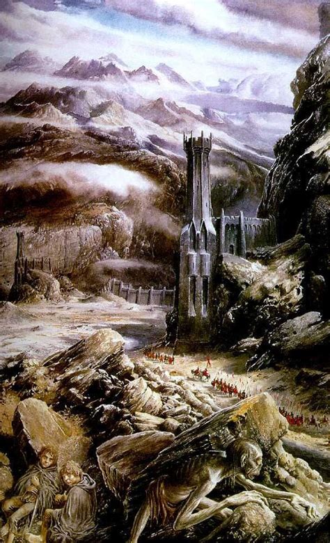 The Lord of the Rings illustrations by Alan Lee - Imgur Jrr Tolkien ...