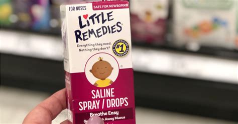 Little Remedies Saline Spray + Drops 6-Pack from $12.83 Shipped on ...