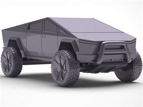 Off road Tesla cybertruck by Brexit (Gaslands scale) by KarnageKing ...