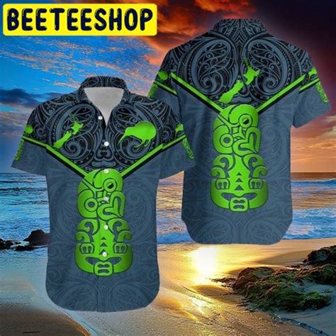 New Zealand Maori Rugby Hawaiian Shirt - Beeteeshop