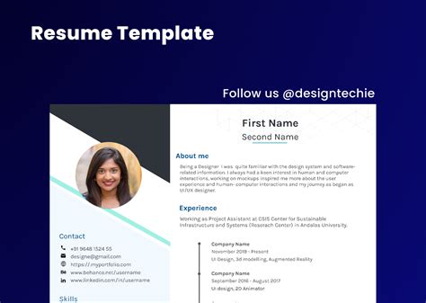 Resume Template | Figma Community