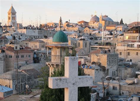 Roof Top - Aish HaTorah World Center - Jerusalem Rail