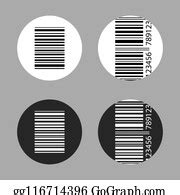 410 Royalty Free Qr Code And Barcode Icons Set Vector Illustration Clip Art - GoGraph