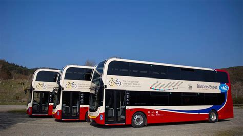 Borders Buses X62 Launch Bike-Friendly Bus Route From Edinburgh.