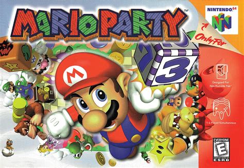 Mario Party N64 BOX ART Poster 18x12 | Etsy