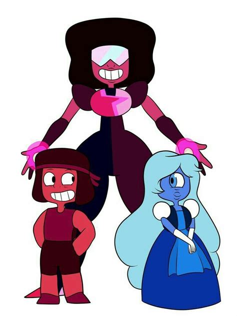 Ruby "Garnet" Sapphire From Steven Universe | Steven universe wallpaper, Sapphire steven ...