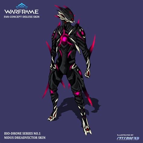 Fan-concept warframe deluxe skin: Nidus dreadvector skin - Fan Art - Warframe Forums