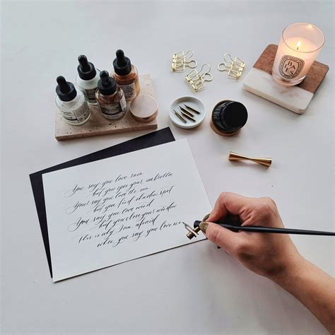 Calligraphy — Silver Ink Calligraphy & Art